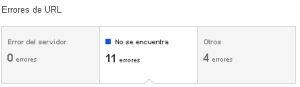 11 errores "No se encuentra" en WMT